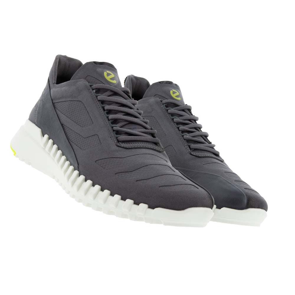 Ecco Zipflex Breathru Hm Sneakers Herr Grå | SE 669ZUT